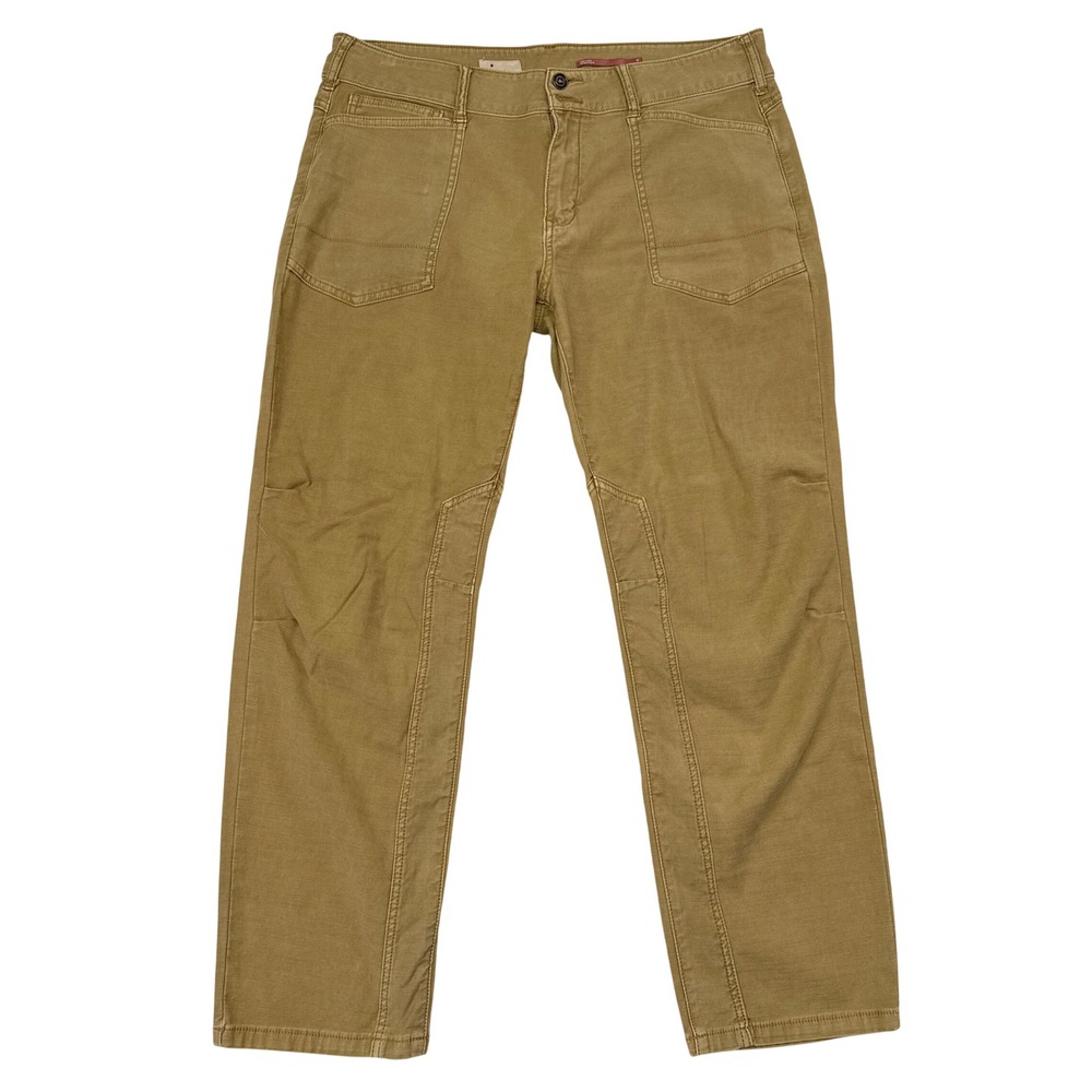 Anthropologie Pilcro Wanderer Pants Womens Size 32 Tan Utility Boho Casual